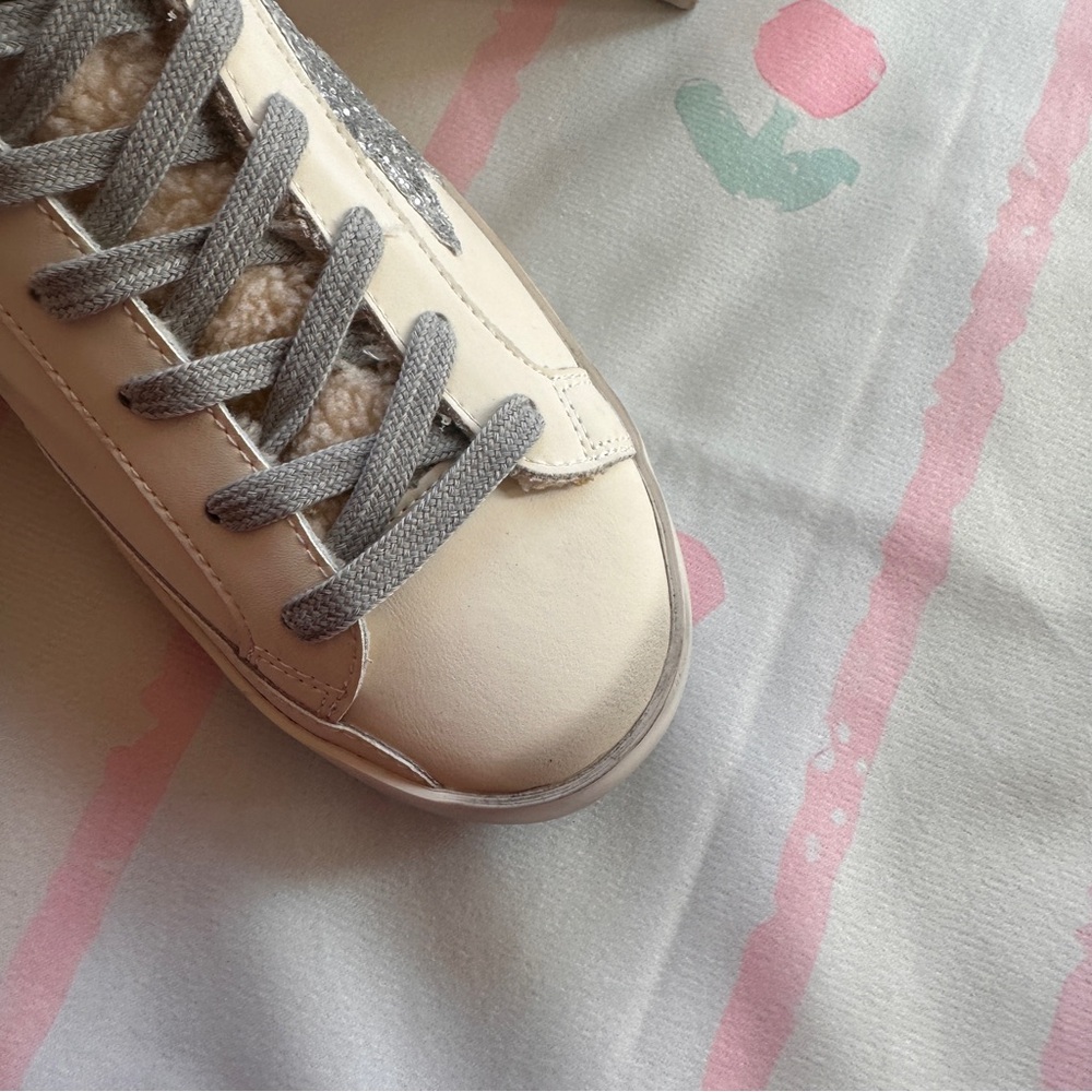 Golden Goose Lined Mule Slippers In Off-White. - Picture 7 of 7